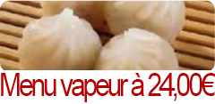 Menu spécial vapeur à 21€